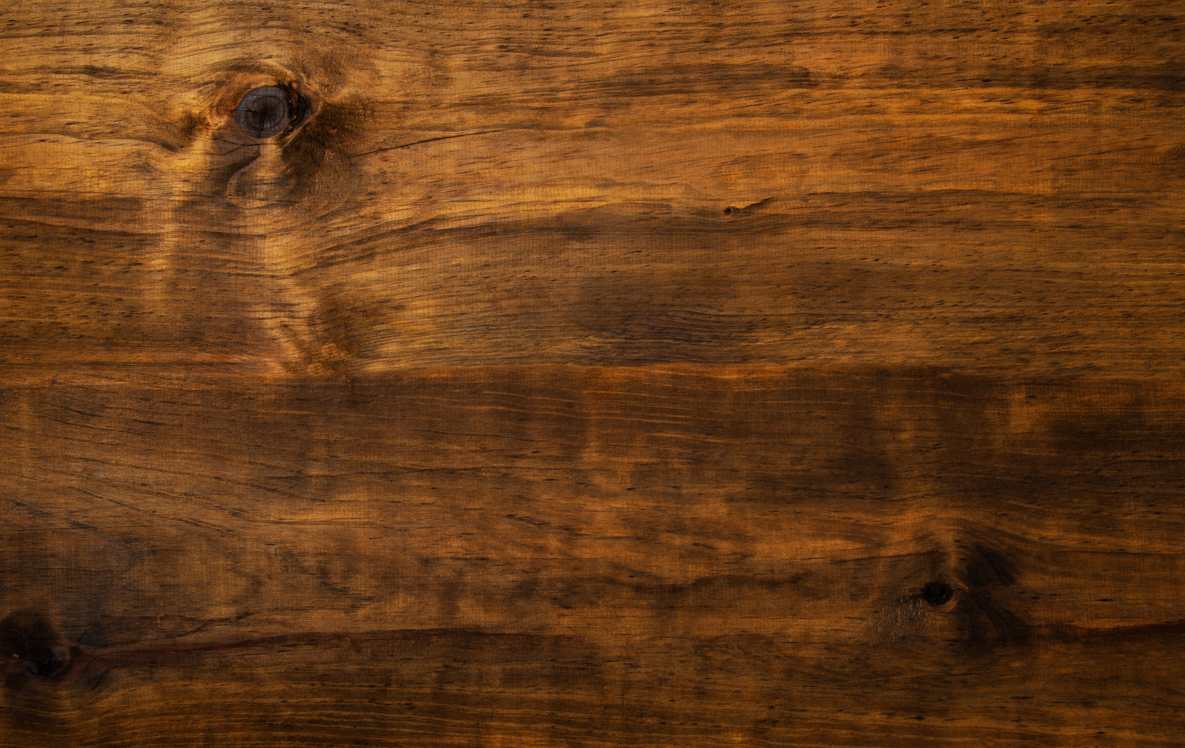 Rustic pine wood table